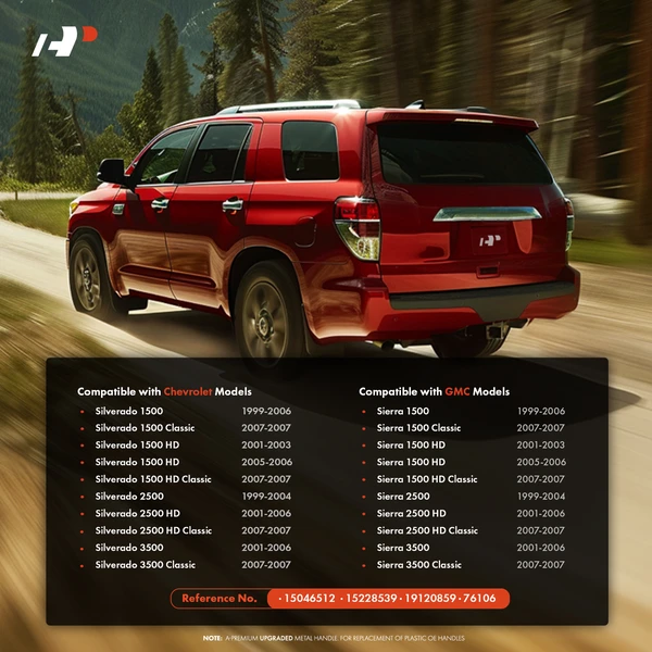 A-Premium APDHO2312TW Tailgate Handle Tailgate