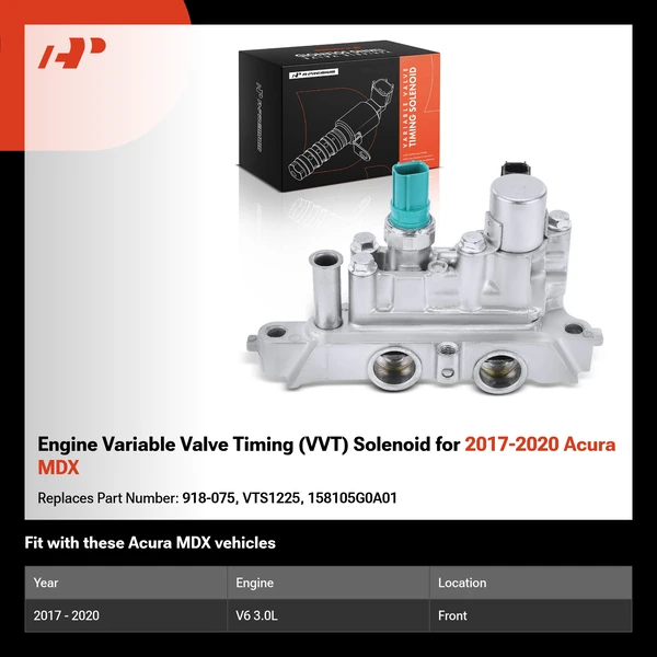 Engine Variable Valve Timing (VVT) Solenoid for 2017-2020 Acura MDX