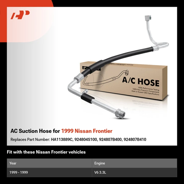 AC Suction Hose for 1999 Nissan Frontier