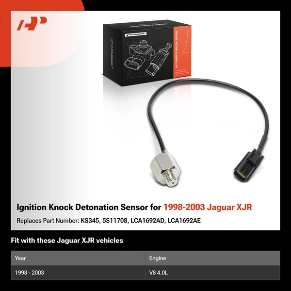 Ignition Knock Detonation Sensor for 1998-2003 Jaguar XJR