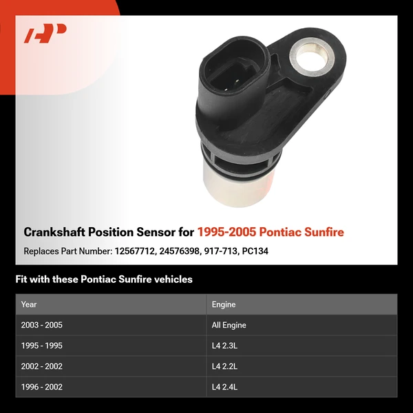 Crankshaft Position Sensor for 1995-2005 Pontiac Sunfire