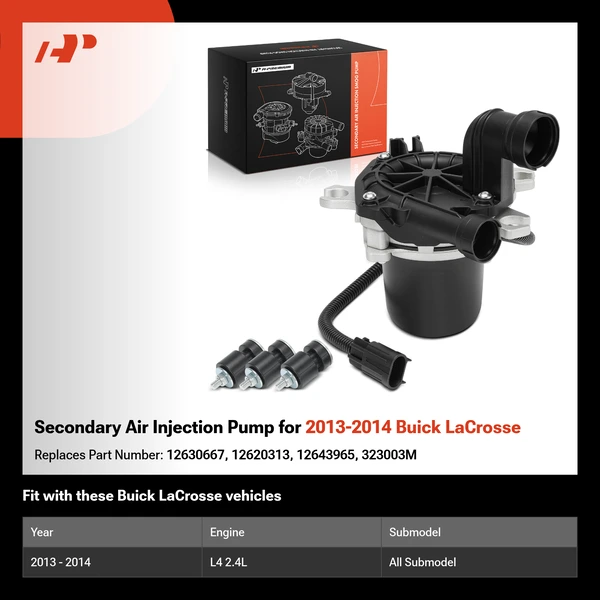 Secondary Air Injection Pump for 2013-2014 Buick LaCrosse