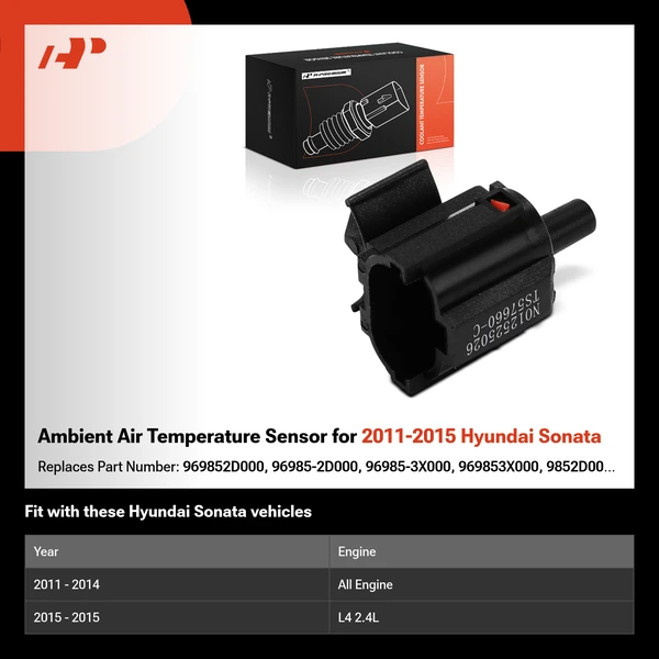 Ambient Air Temperature Sensor for 2011-2015 Hyundai Sonata