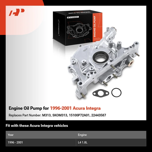 Engine Oil Pump for 1996-2001 Acura Integra
