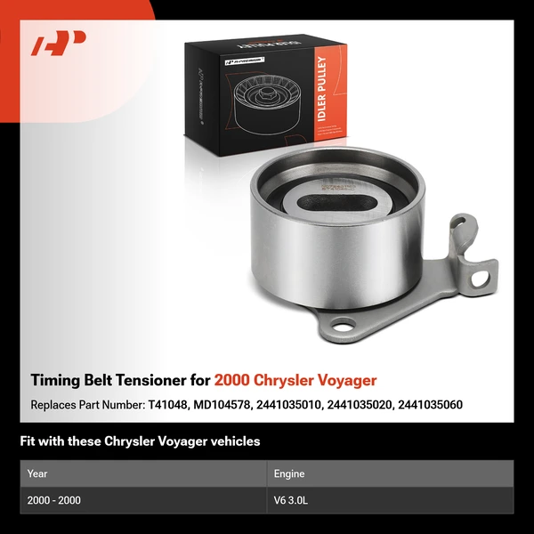 Timing Belt Tensioner for 2000 Chrysler Voyager