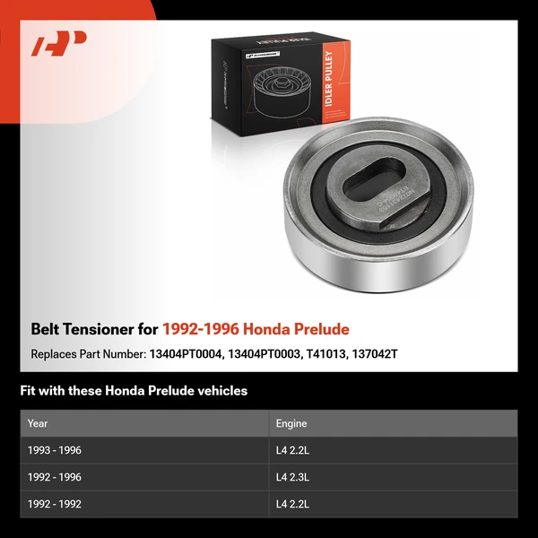 Belt Tensioner for 1992-1996 Honda Prelude