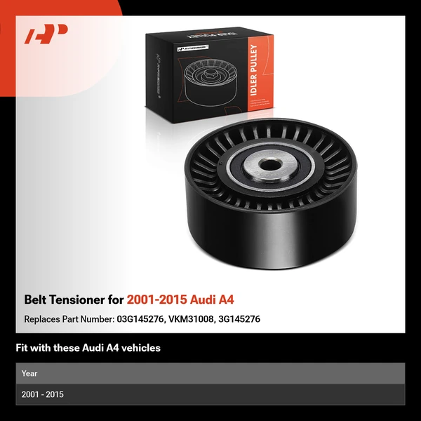 Belt Tensioner for 2001-2015 Audi A4