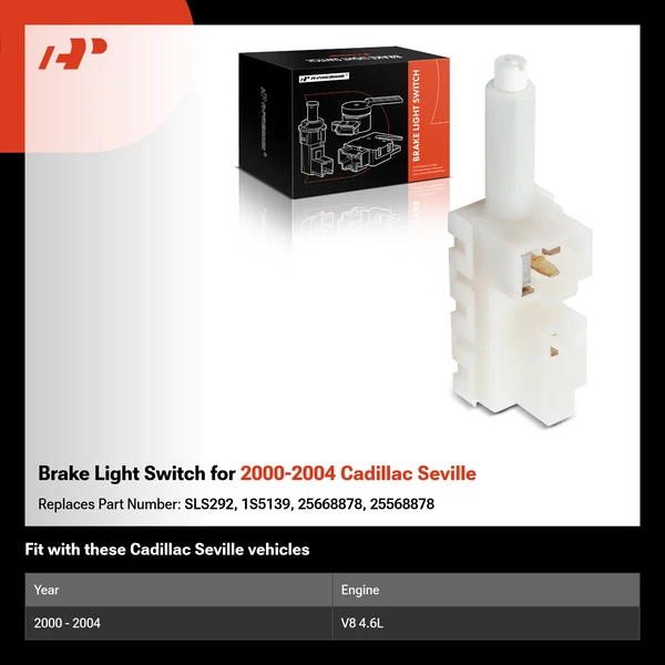 Brake Light Switch for 2000-2004 Cadillac Seville