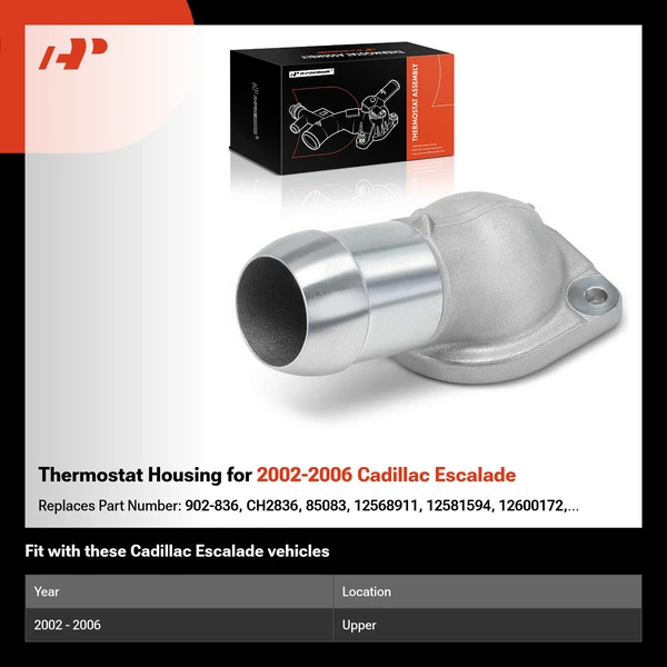 Thermostat Housing for 2002-2006 Cadillac Escalade