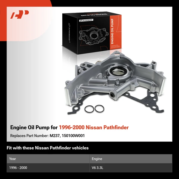 Engine Oil Pump for 1996-2000 Nissan Pathfinder