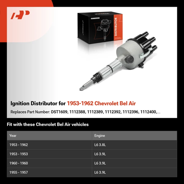 Ignition Distributor for 1953-1962 Chevrolet Bel Air