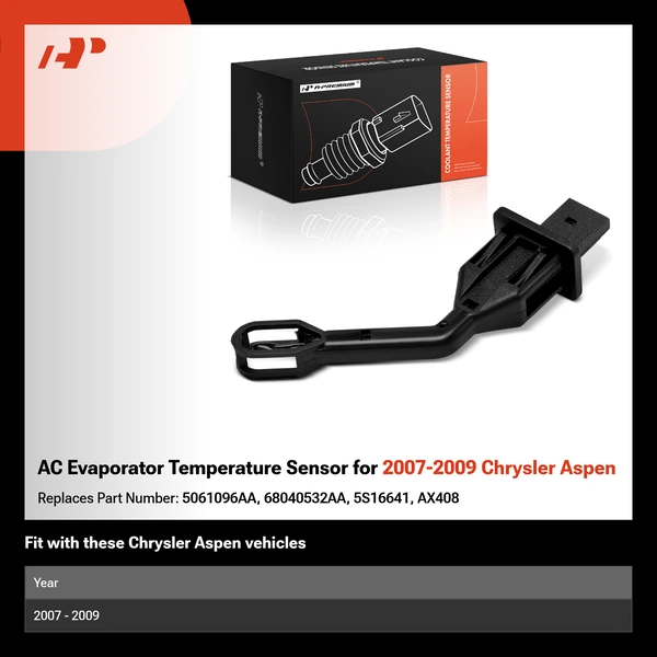 AC Evaporator Temperature Sensor for 2007-2009 Chrysler Aspen