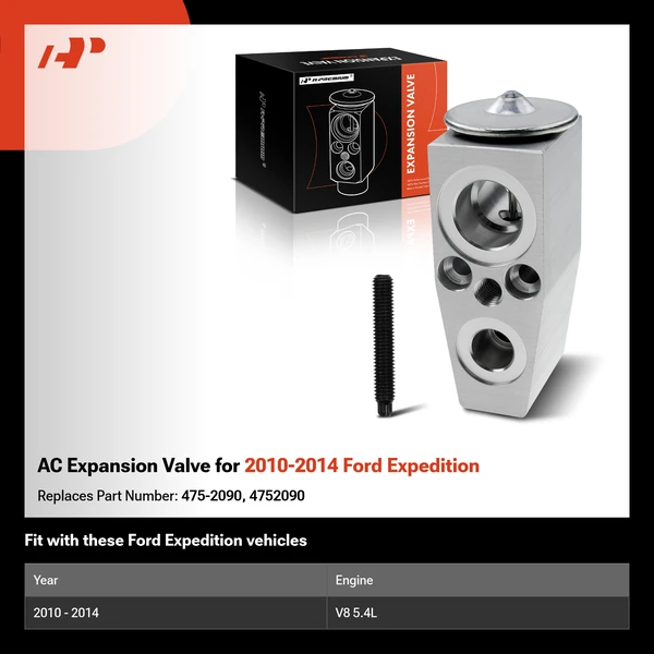 AC Expansion Valve for 2010-2014 Ford Expedition