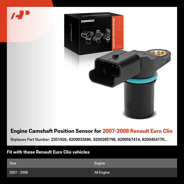 Engine Camshaft Position Sensor for 2007-2008 Renault Euro Clio