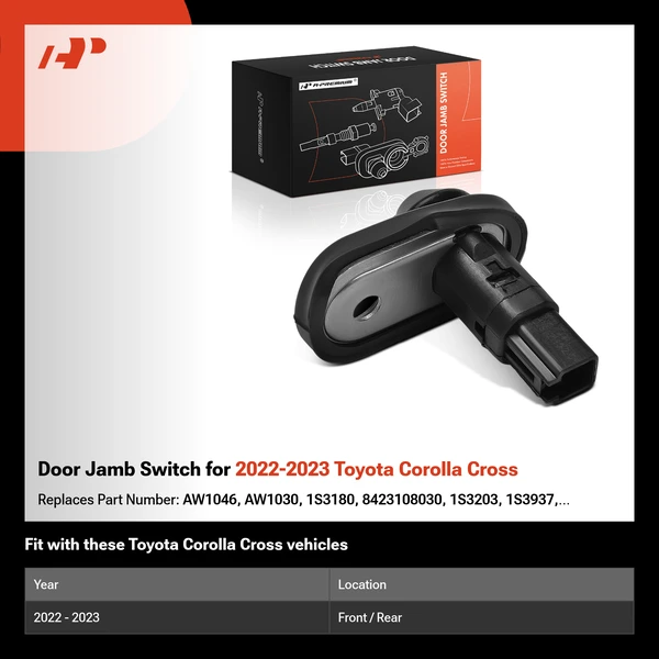Door Jamb Switch for 2022-2023 Toyota Corolla Cross