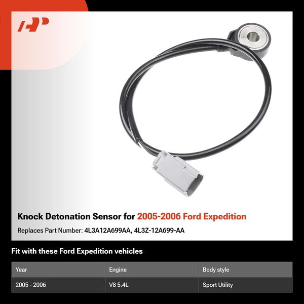 Knock Detonation Sensor for 2005-2006 Ford Expedition
