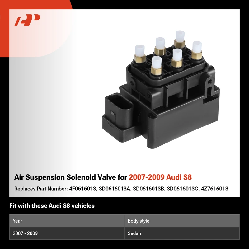 Air Suspension Solenoid Valve for 2007-2009 Audi S8