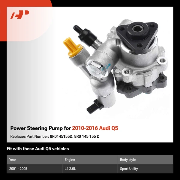 Power Steering Pump for 2010-2016 Audi Q5