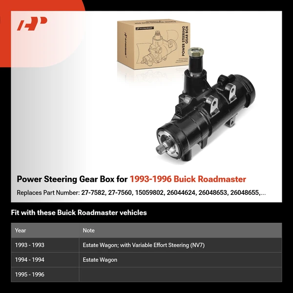Power Steering Gear Box for 1993-1996 Buick Roadmaster