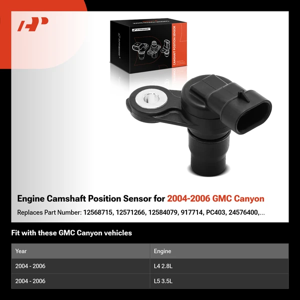 Engine Camshaft Position Sensor for 2004-2006 GMC Canyon