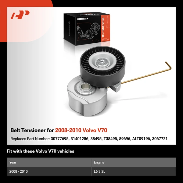Belt Tensioner for 2008-2010 Volvo V70