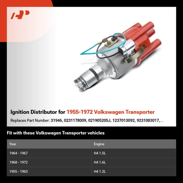 Ignition Distributor for 1955-1972 Volkswagen Transporter
