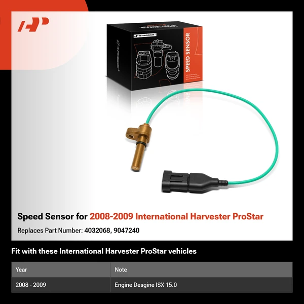 Speed Sensor for 2008-2009 International Harvester ProStar