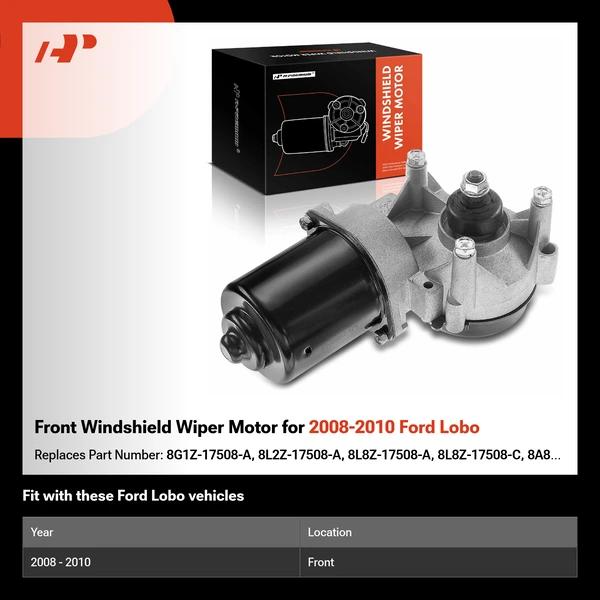 Front Windshield Wiper Motor for 2008-2010 Ford Lobo