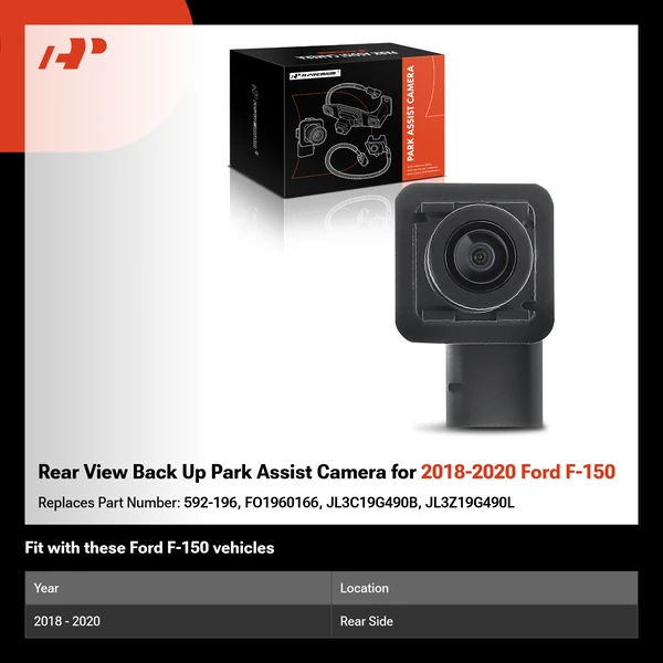 Rear View Back Up Park Assist Camera for 2018-2020 Ford F-150
