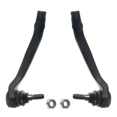 2 Pcs Front Driver Outer Tie Rod End