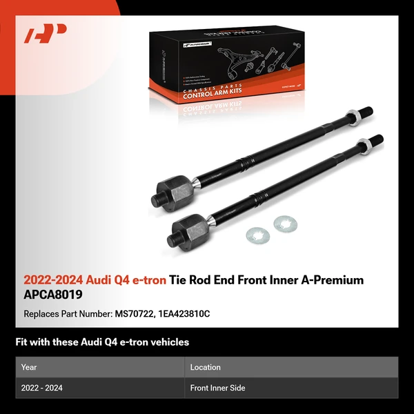 2022-2024 Audi Q4 e-tron Tie Rod End Front Inner A-Premium APCA8019