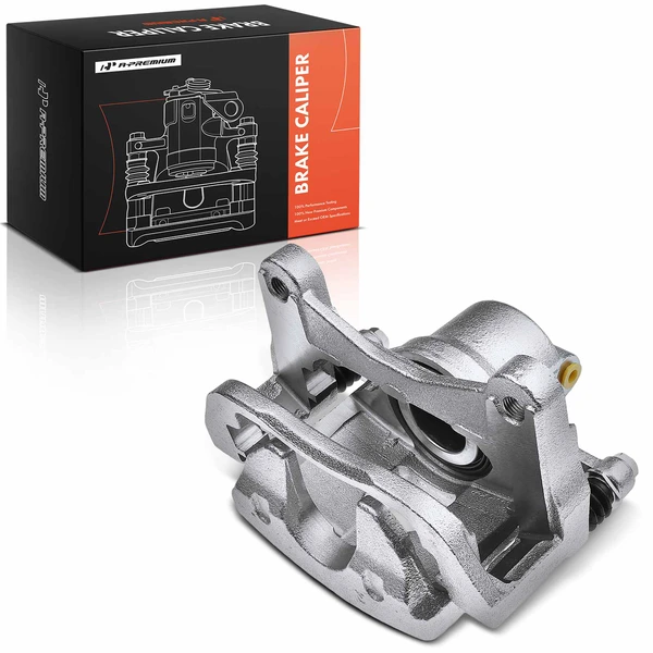 2014-2018 Jeep Cherokee 1-Pc Brake Caliper Front Left Driver Side 1-Piston A-Premium APBC1889