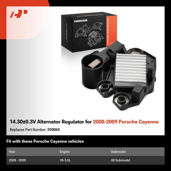 14.30±0.3V Alternator Regulator for 2008-2009 Porsche Cayenne