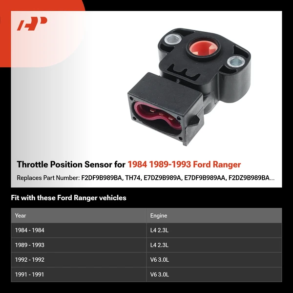 Throttle Position Sensor for 1984 1989-1993 Ford Ranger
