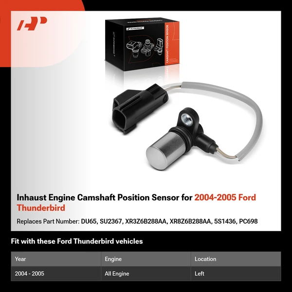 Inhaust Engine Camshaft Position Sensor for 2004-2005 Ford Thunderbird