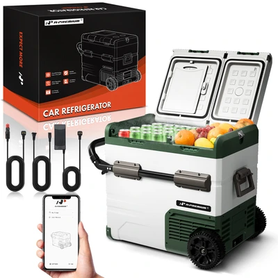 12V Car Refrigerator, 57 Quart(54.2L) Dual Zone Car Fridge