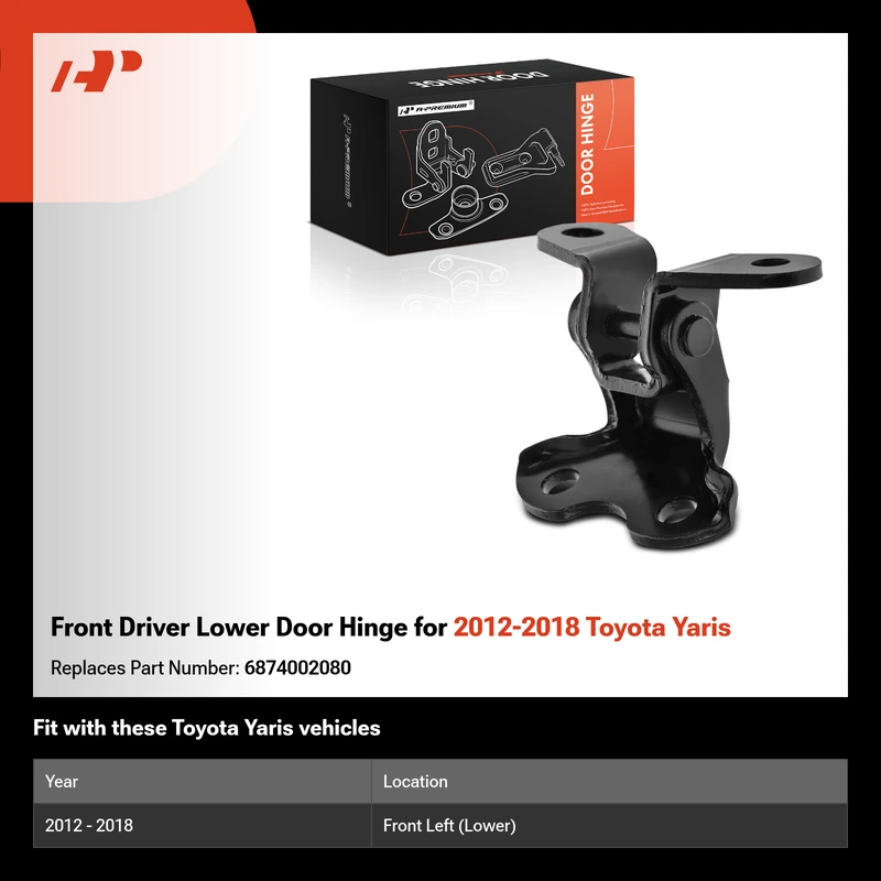 Front Driver Lower Door Hinge for 2012-2018 Toyota Yaris