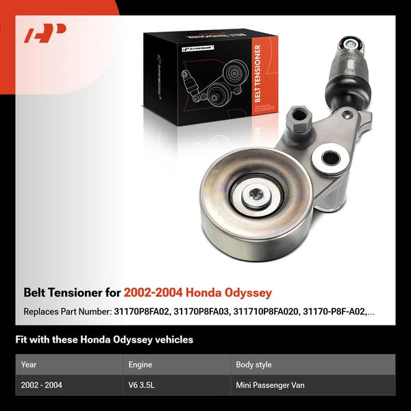 Belt Tensioner for 2002-2004 Honda Odyssey