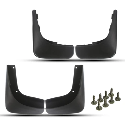 4 Pcs Front & Rear Mud Flaps Splash Guards