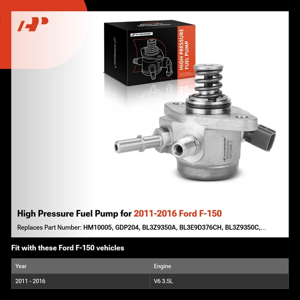High Pressure Fuel Pump for 2011-2016 Ford F-150