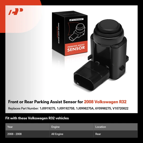 Front or Rear Parking Assist Sensor for 2008 Volkswagen R32