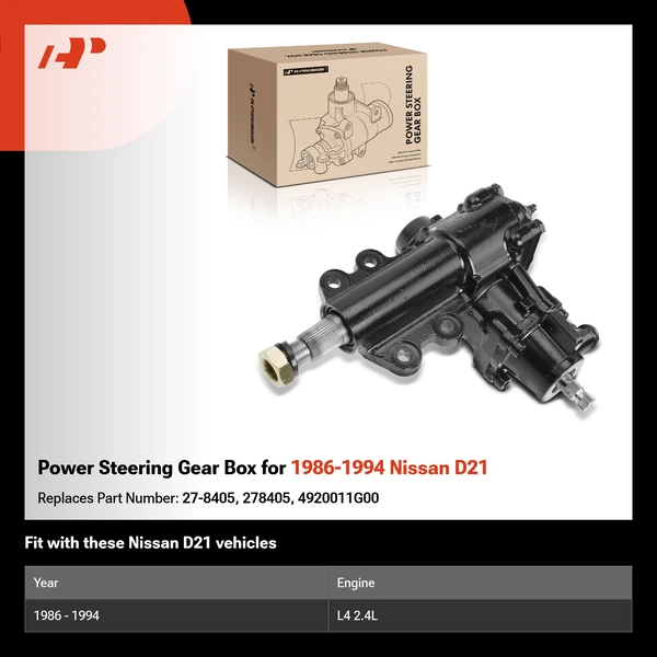 Power Steering Gear Box for 1986-1994 Nissan D21