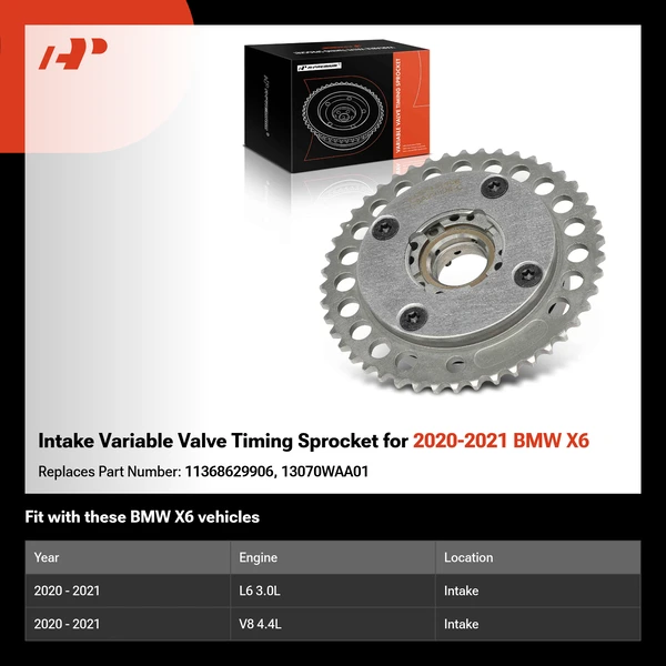 Intake Variable Valve Timing Sprocket for 2020-2021 BMW X6