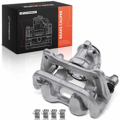 Rear Passenger Brake Caliper with Bracket