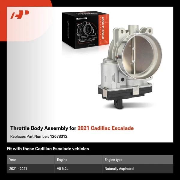Throttle Body Assembly for 2021 Cadillac Escalade