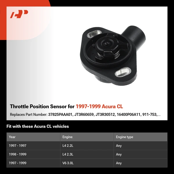 Throttle Position Sensor for 1997-1999 Acura CL