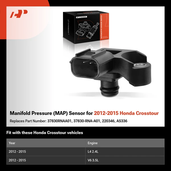 Manifold Pressure (MAP) Sensor for 2012-2015 Honda Crosstour