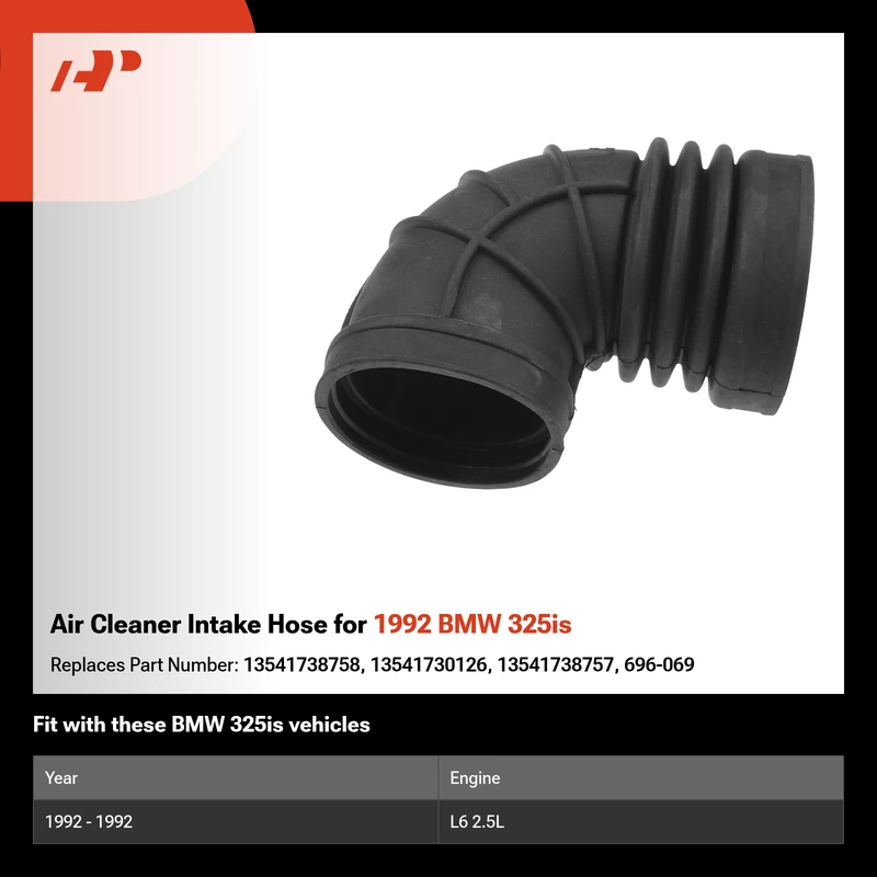 Air Cleaner Intake Hose for 1992 BMW 325is