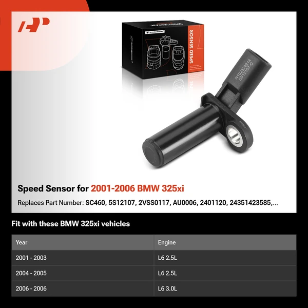 Speed Sensor for 2001-2006 BMW 325xi