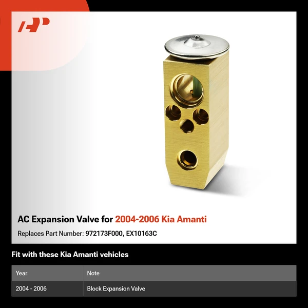 AC Expansion Valve for 2004-2006 Kia Amanti
